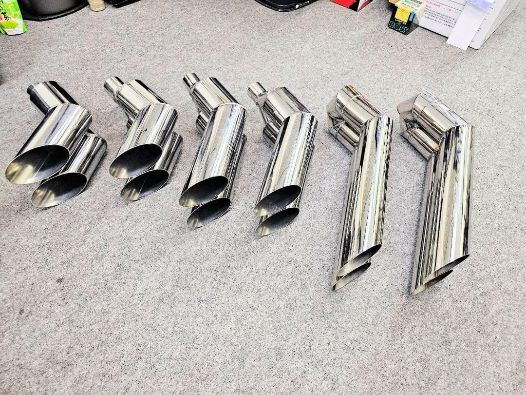 ハネキン　マフラー跳ね上げキング　ドレキン風　長さ３種類選択オーダータケヤリ風