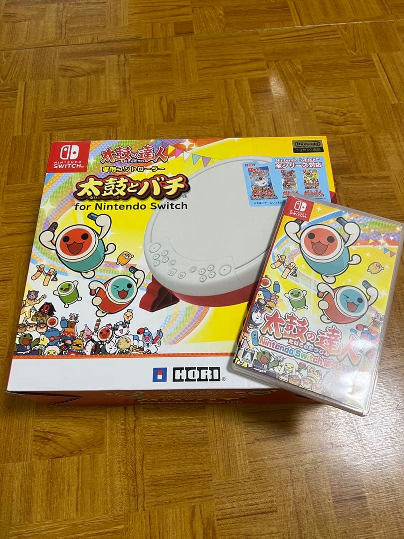 太鼓の達人 太鼓とバチと太鼓の達人ソフト セット