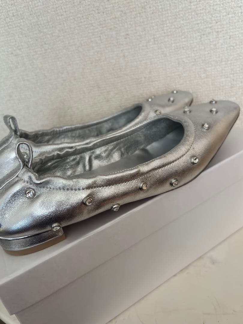 ツルバイマリコオイカワフラットシューズ 37ミレニア着用数回美品❤︎