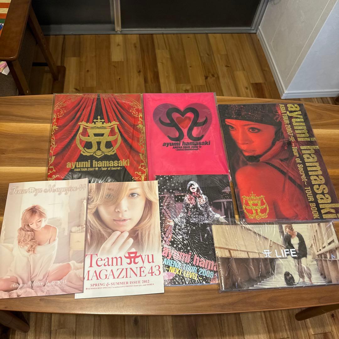 浜崎あゆみCD、DVD、写真集、本、パンフ、ライブグッズなど…