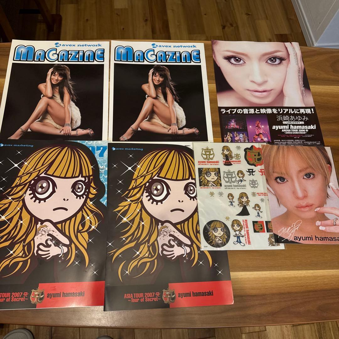 浜崎あゆみCD、DVD、写真集、本、パンフ、ライブグッズなど…