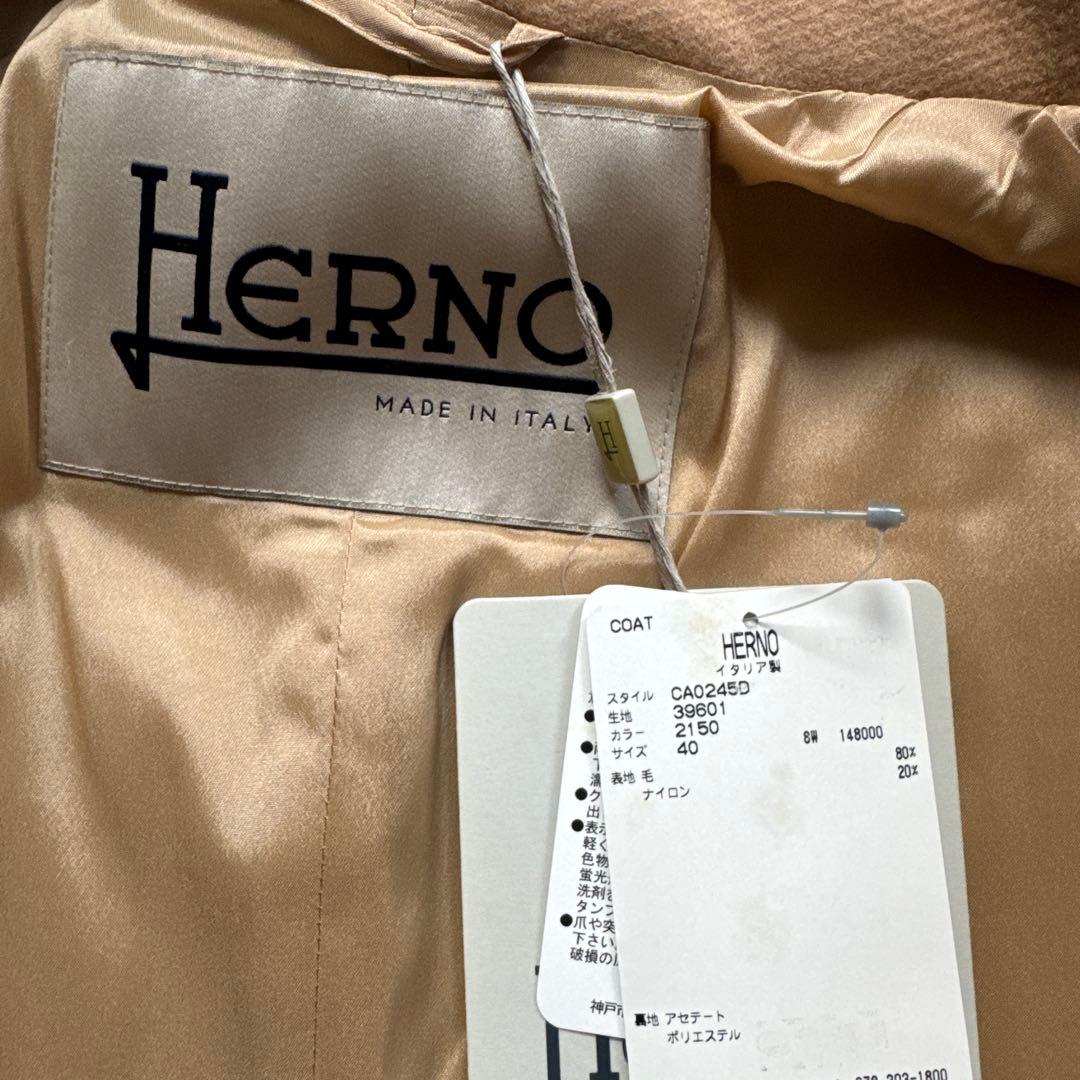 さ*ん様 新品定価148000円HERNOコート40
