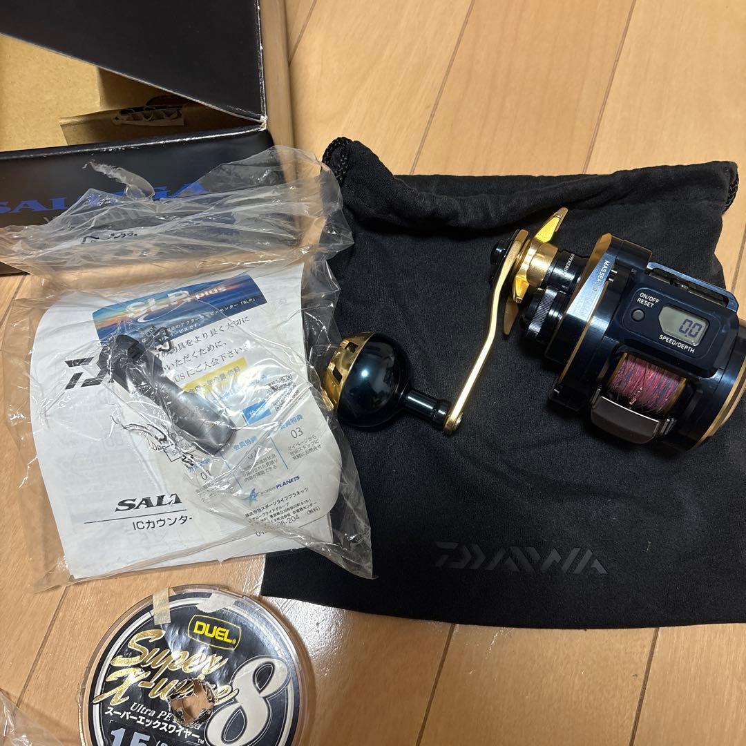 SALTIGA 6.3 IC100Ｌ ベイトリール　美品