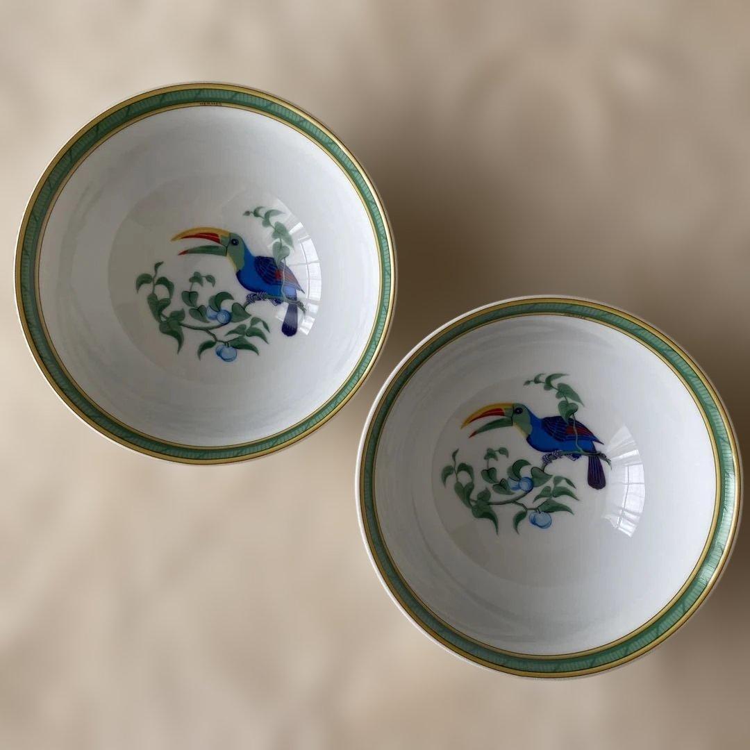 エルメス トゥカン ボウル茶碗２個