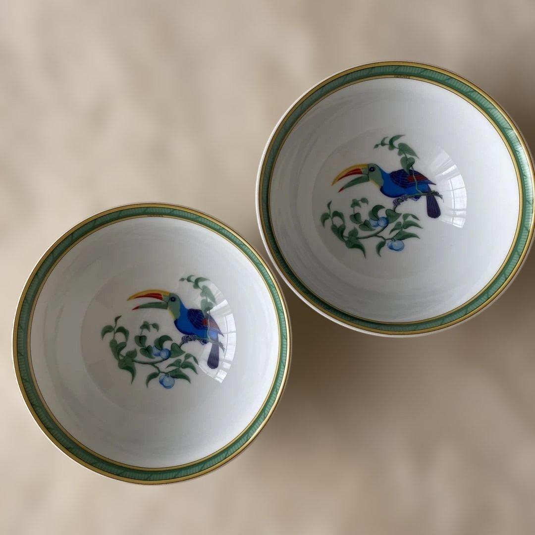 エルメス トゥカン ボウル茶碗２個