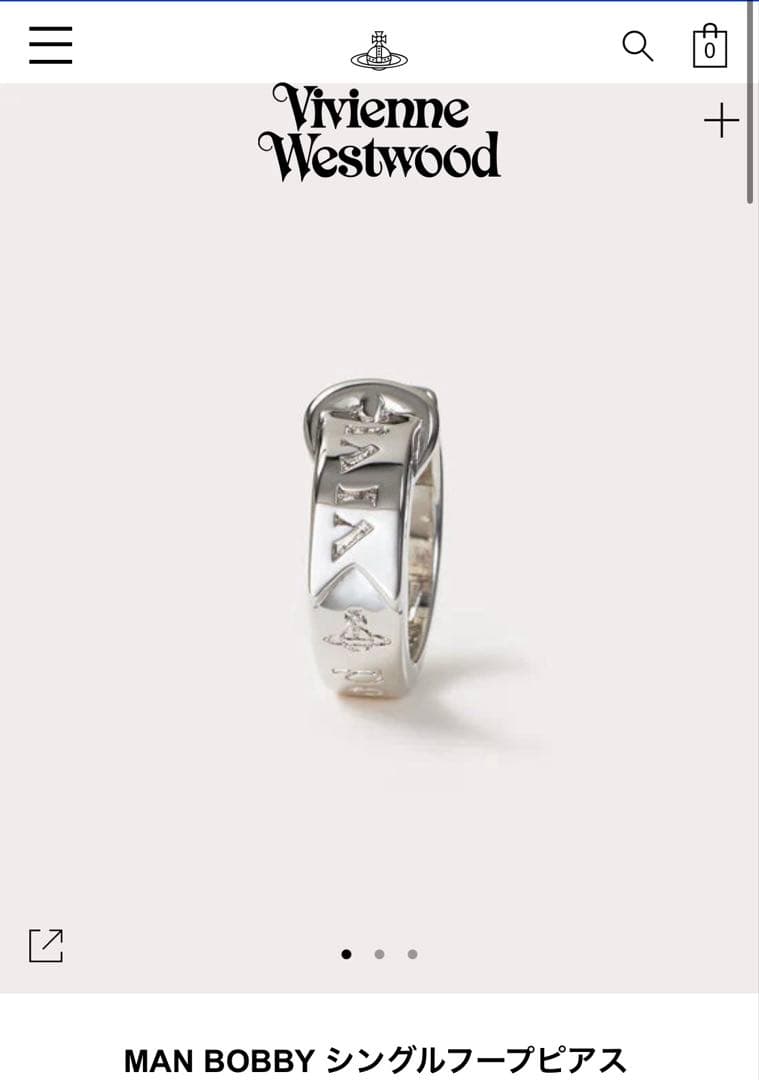 ヴィヴィアンピアス　片耳用　正規品