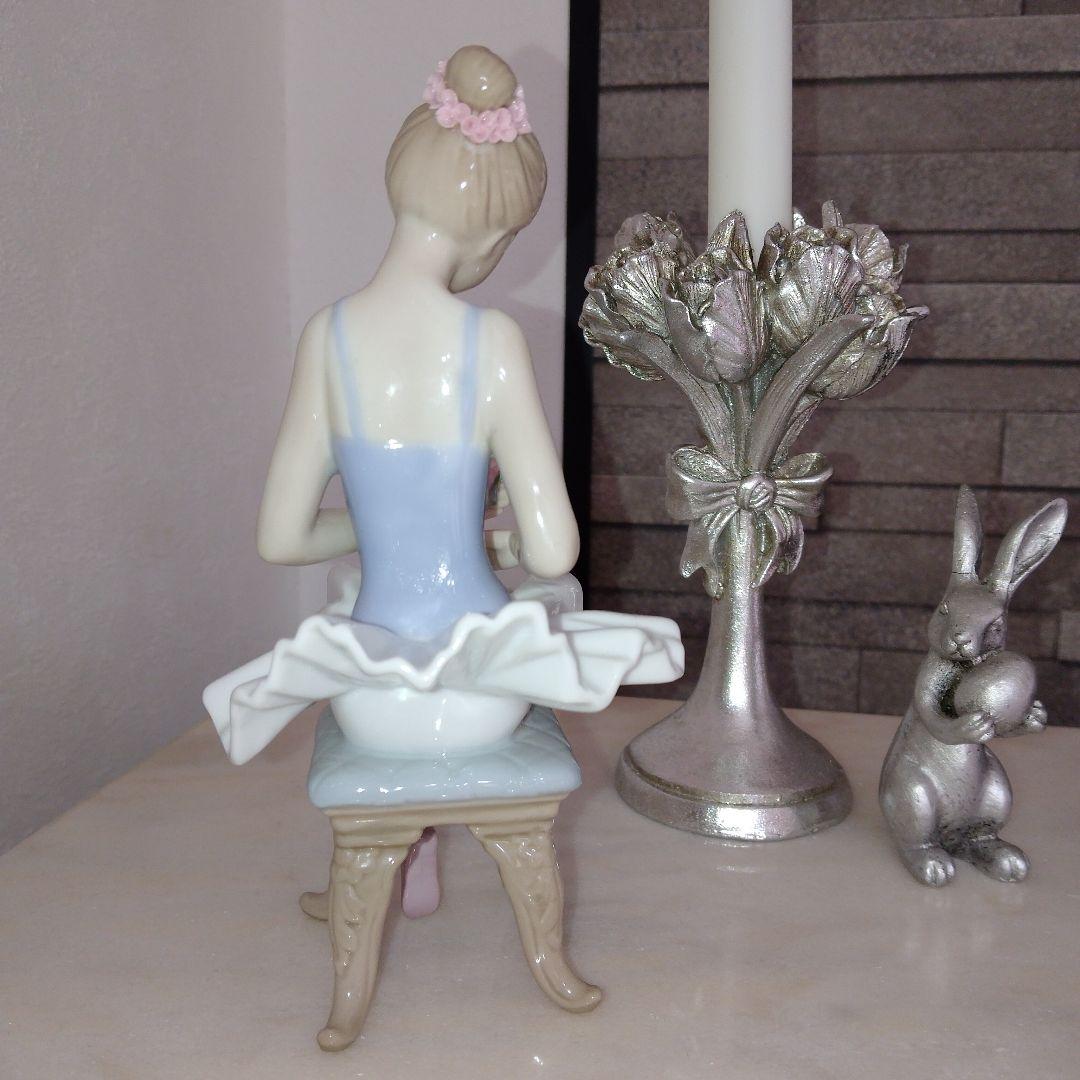 【未使用】leo　バレリーナ　フィギュリン　リヤドロ風