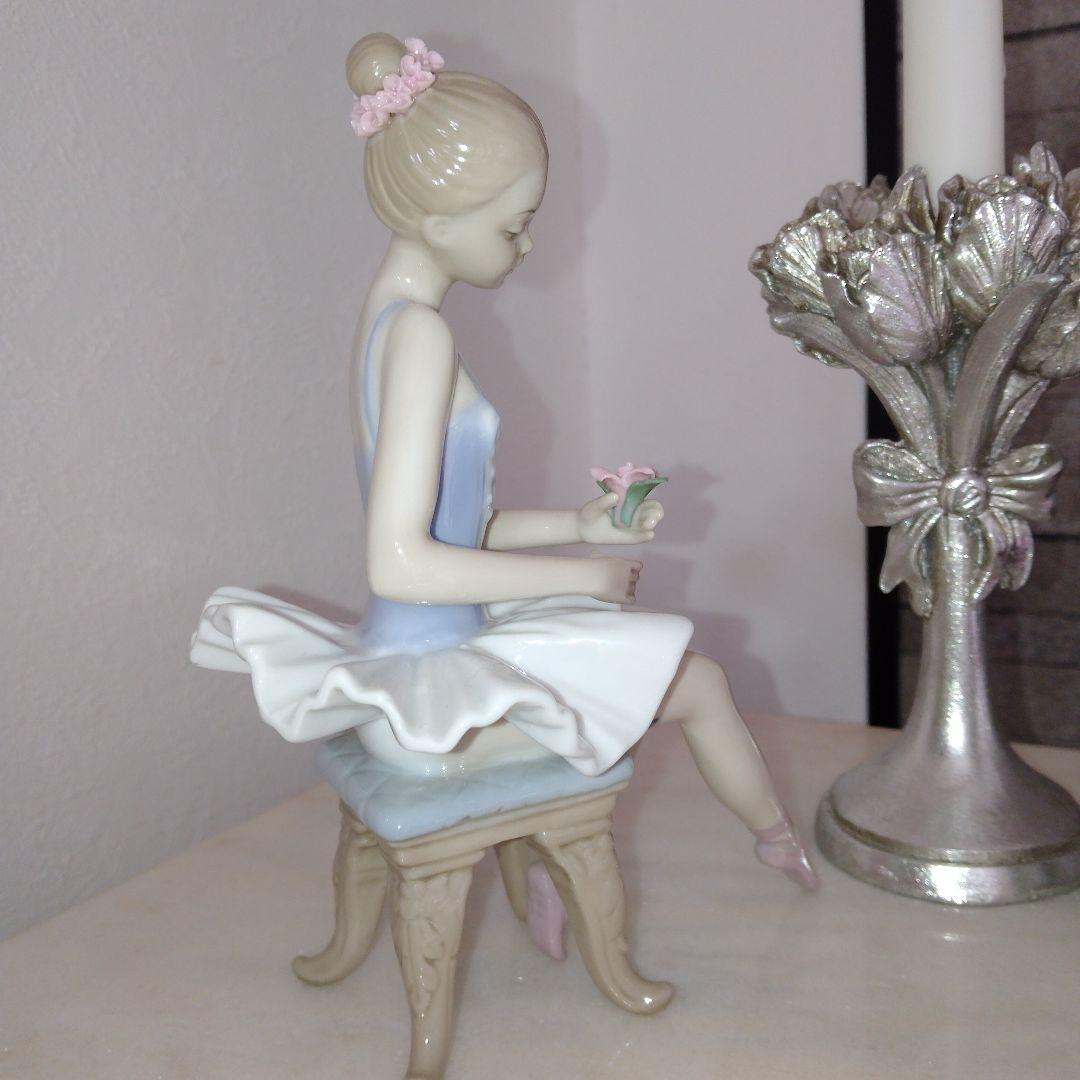 【未使用】leo　バレリーナ　フィギュリン　リヤドロ風