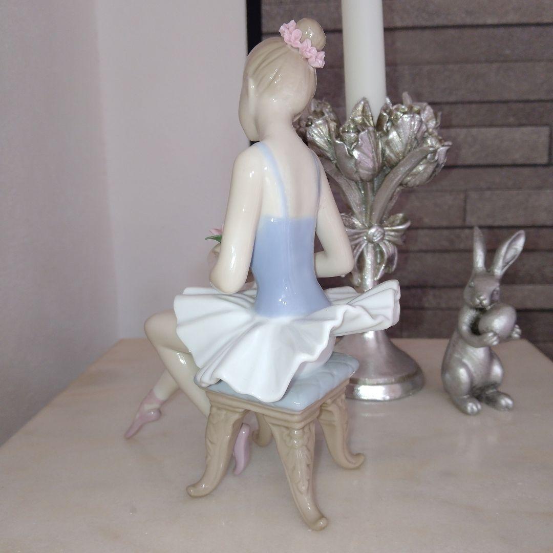 【未使用】leo　バレリーナ　フィギュリン　リヤドロ風