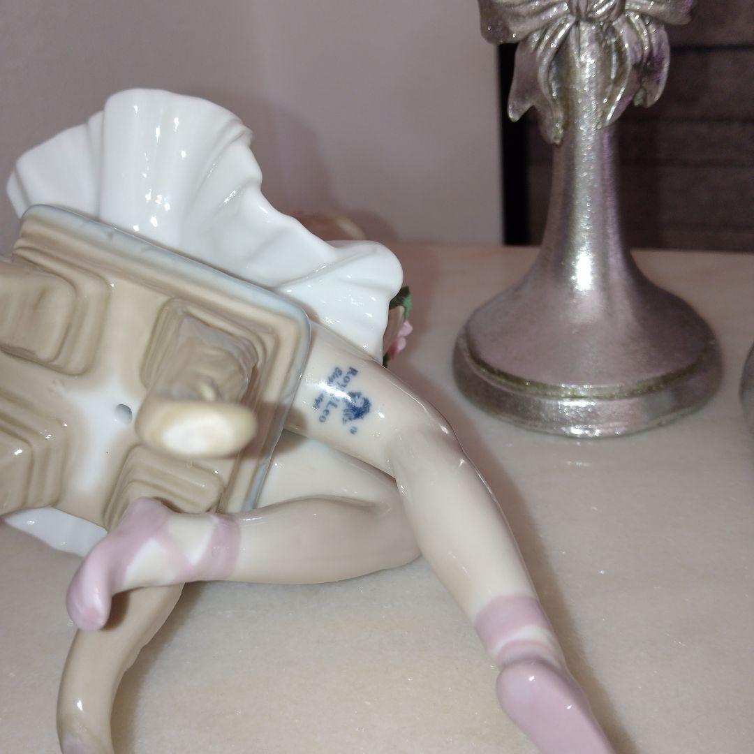 【未使用】leo　バレリーナ　フィギュリン　リヤドロ風