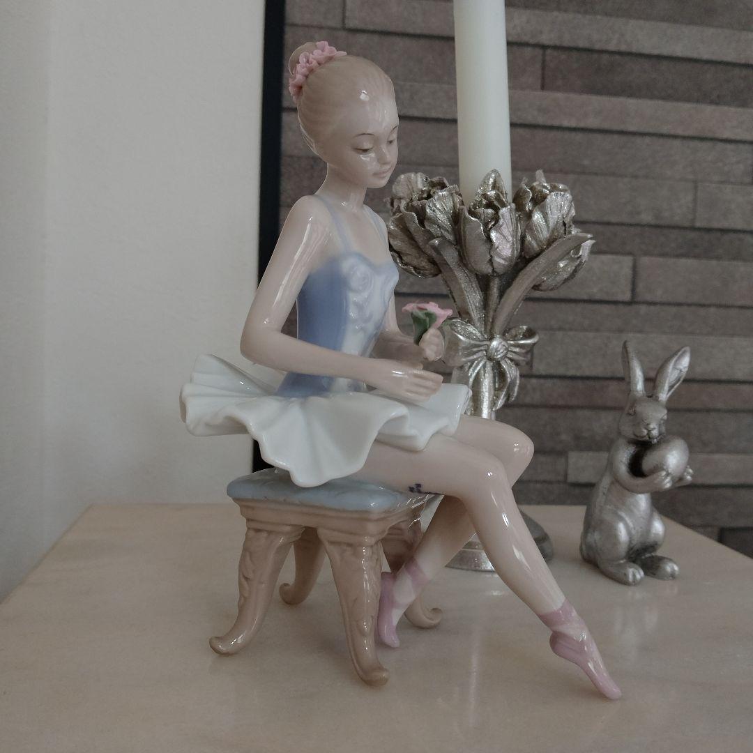 【未使用】leo　バレリーナ　フィギュリン　リヤドロ風