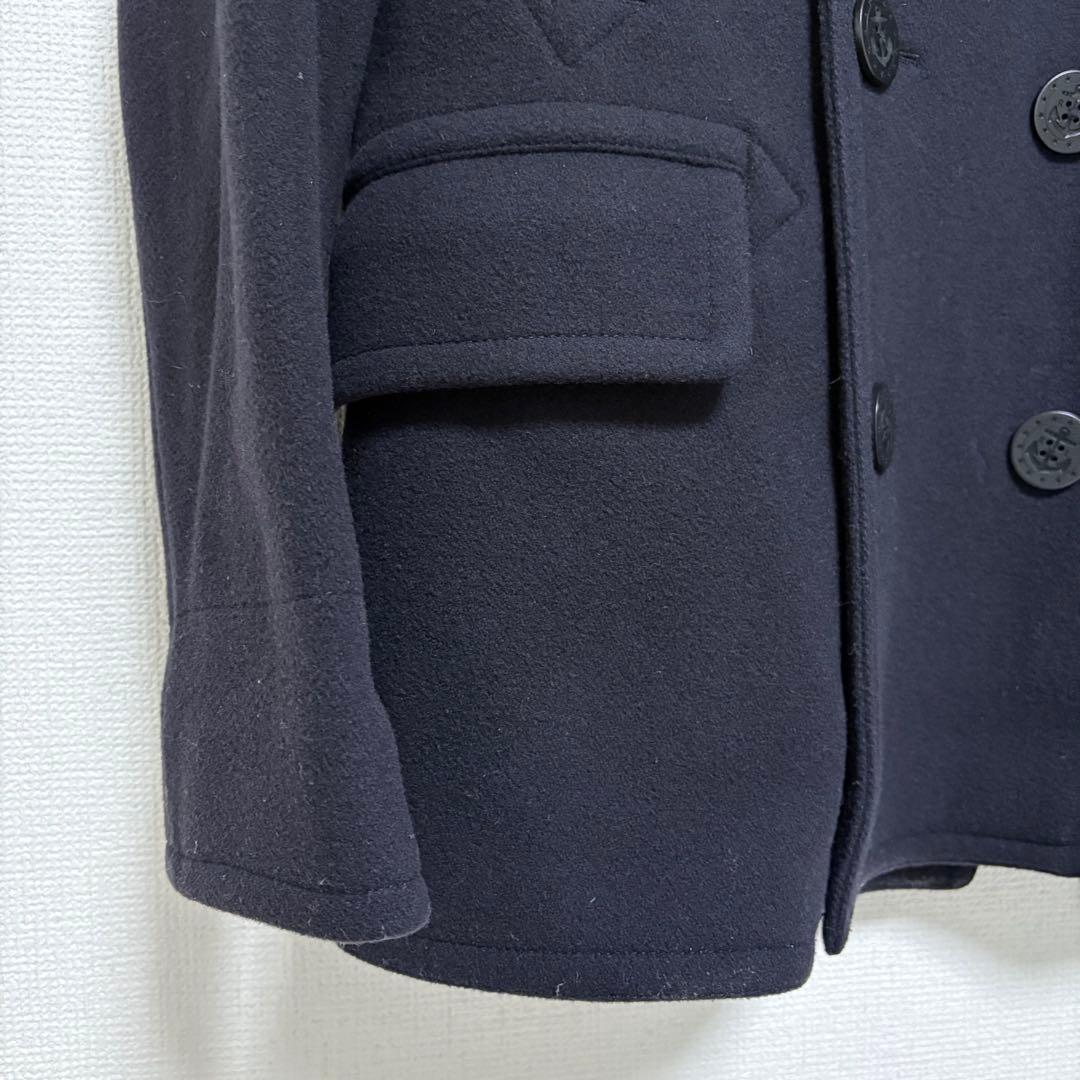 美品POLO RALPH LAUREN Pコート メンズ M ネイビー 定番 冬