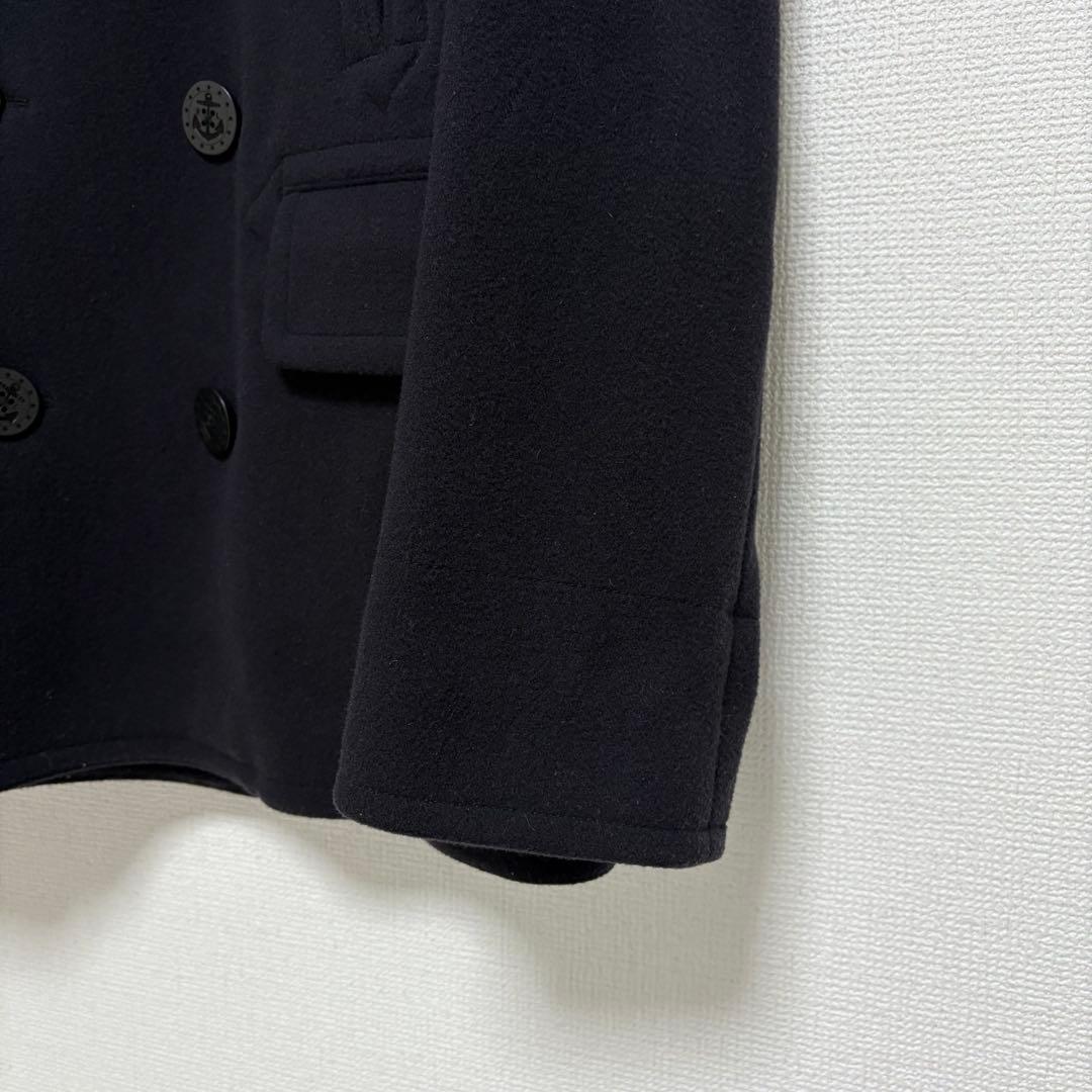 美品POLO RALPH LAUREN Pコート メンズ M ネイビー 定番 冬