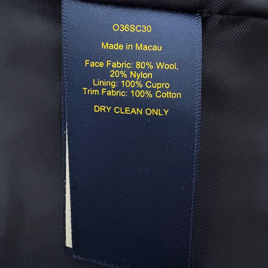 美品POLO RALPH LAUREN Pコート メンズ M ネイビー 定番 冬