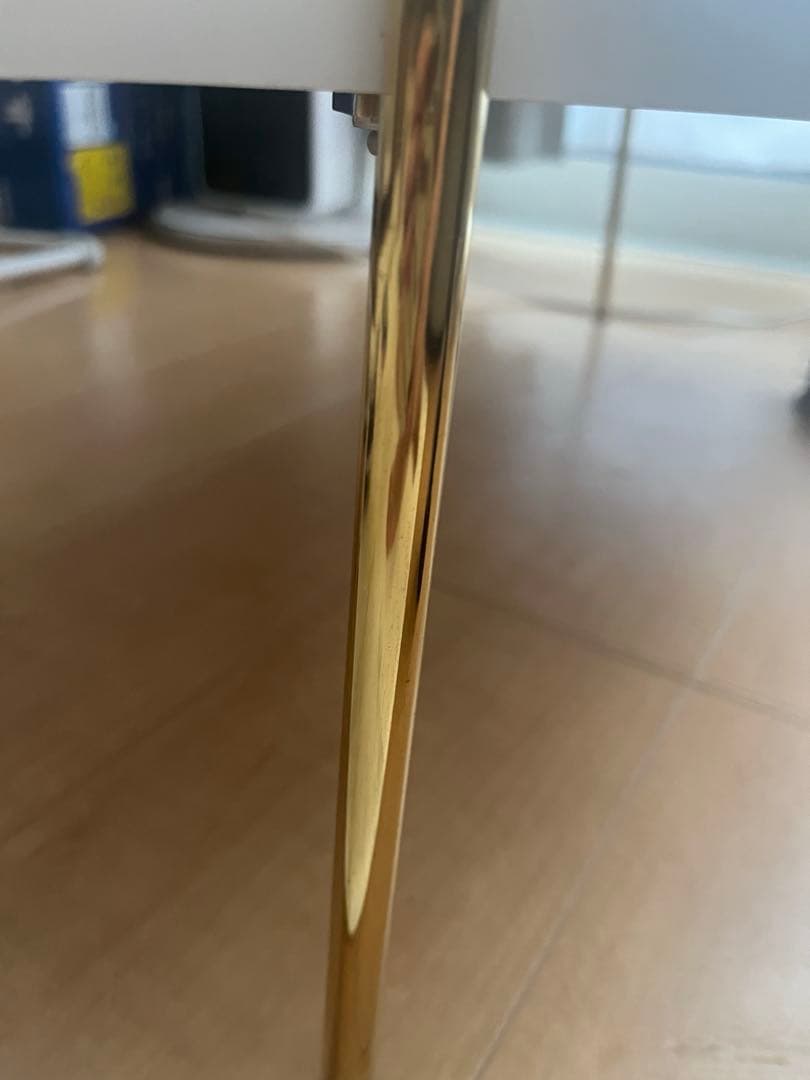 Francfranc レトロコーヒーテーブル L GD MARBLE