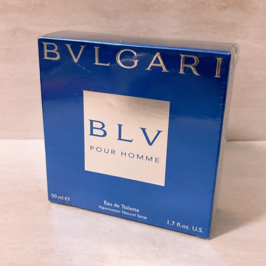 v☆未開封☆ ブルガリ ブルー プールオム オードトワレ 50ml 香水