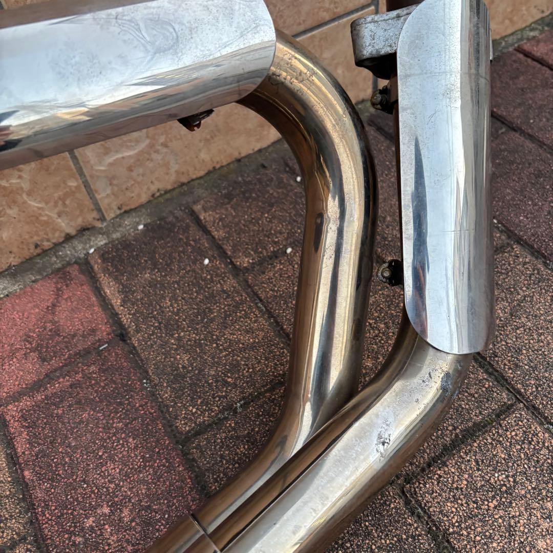 スティード　400 600 フルエキマフラー 車検対応　フランジ付き　送料込み