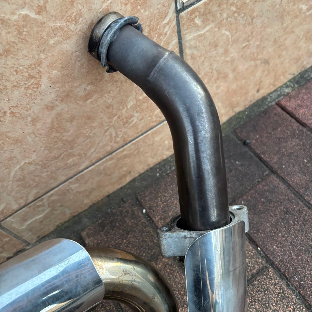 スティード　400 600 フルエキマフラー 車検対応　フランジ付き　送料込み