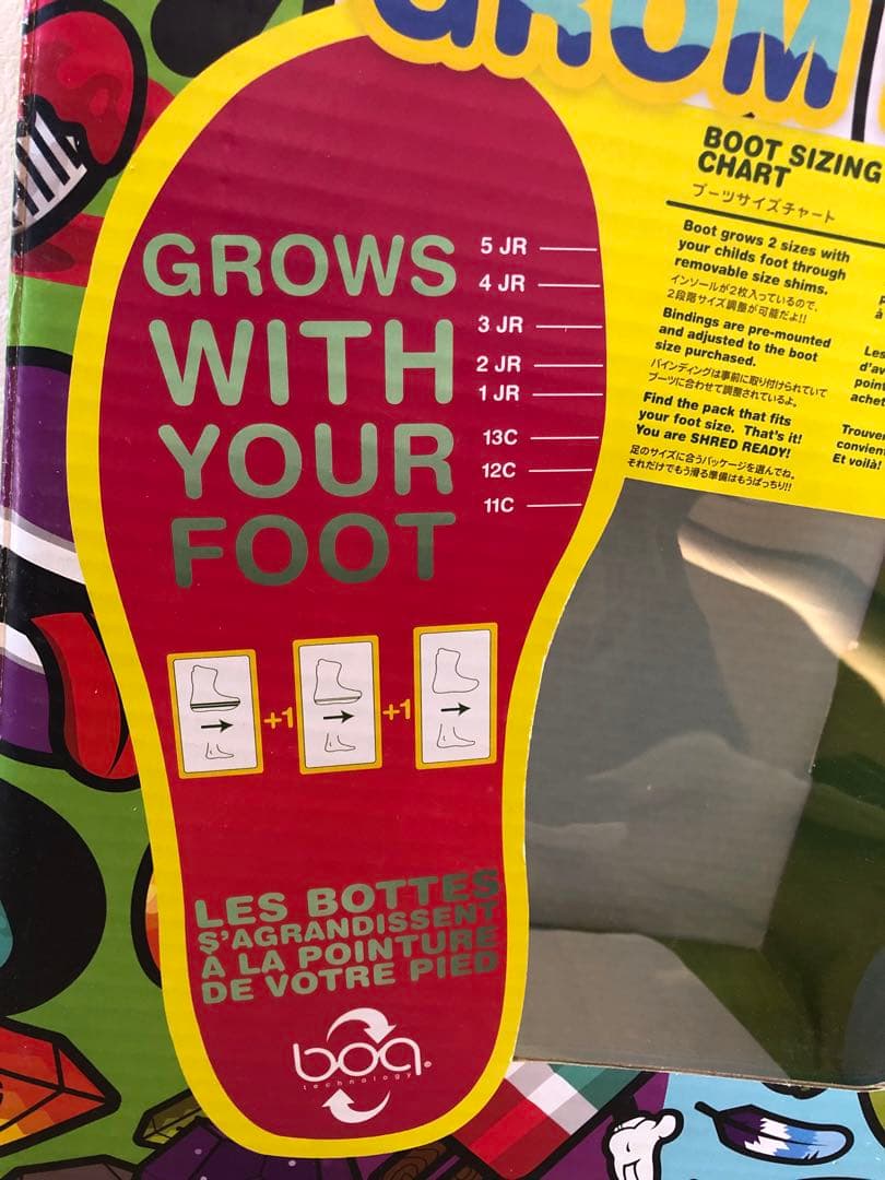 k2 キッズ Grom Pack 3点セット　スノーボード 110cm