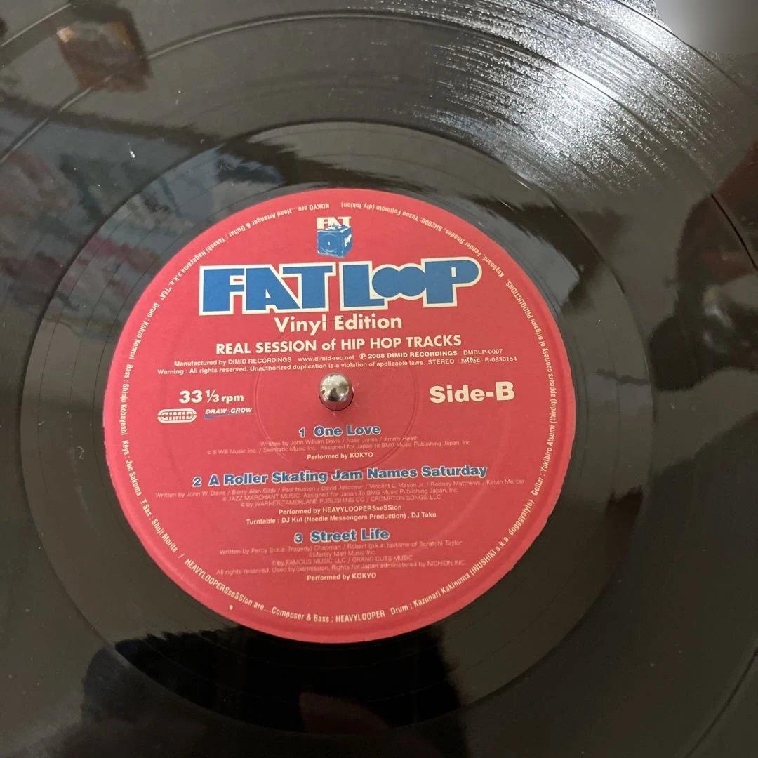 FAT LOOP Vinyl Edition ヒップホップレコード