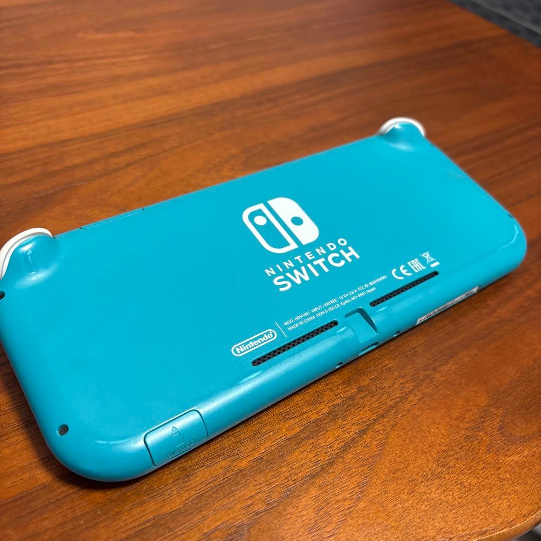 Nintendo Switch Lite ターコイズ　充電器・SDカード64GB