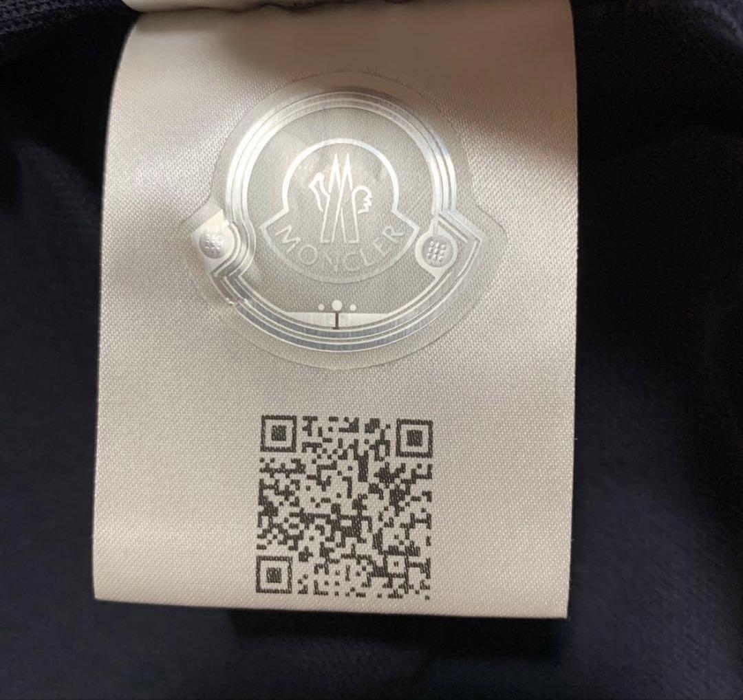 美品　モンクレール　2023SS ポロシャツ　ネイビー　サイズM 国内正規品