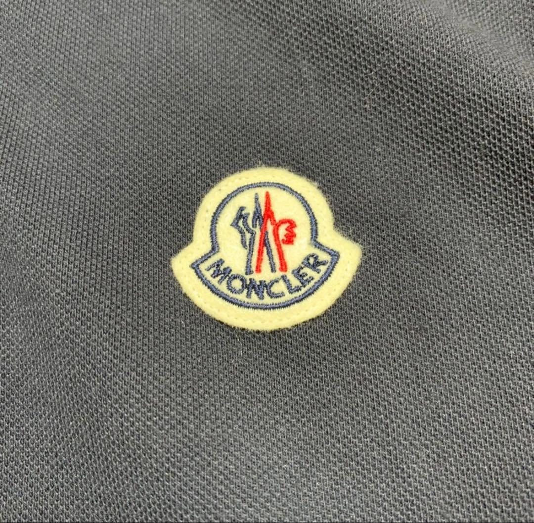 美品　モンクレール　2023SS ポロシャツ　ネイビー　サイズM 国内正規品