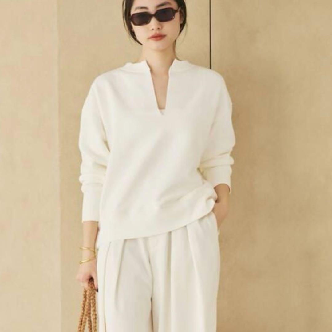 PROTAGONISTA プロタゴニスタ 別注 SLIT NECK スウェット