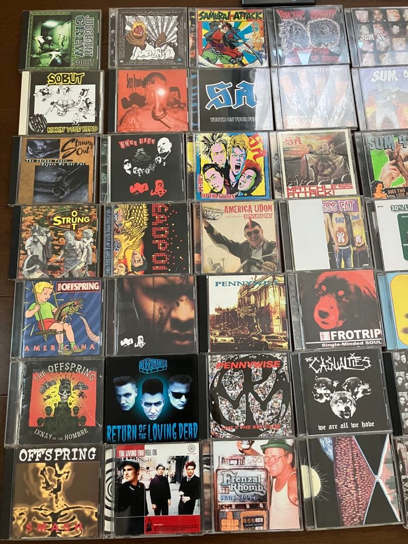 パンク・ロック CD コレクション まとめ売り 135枚セット