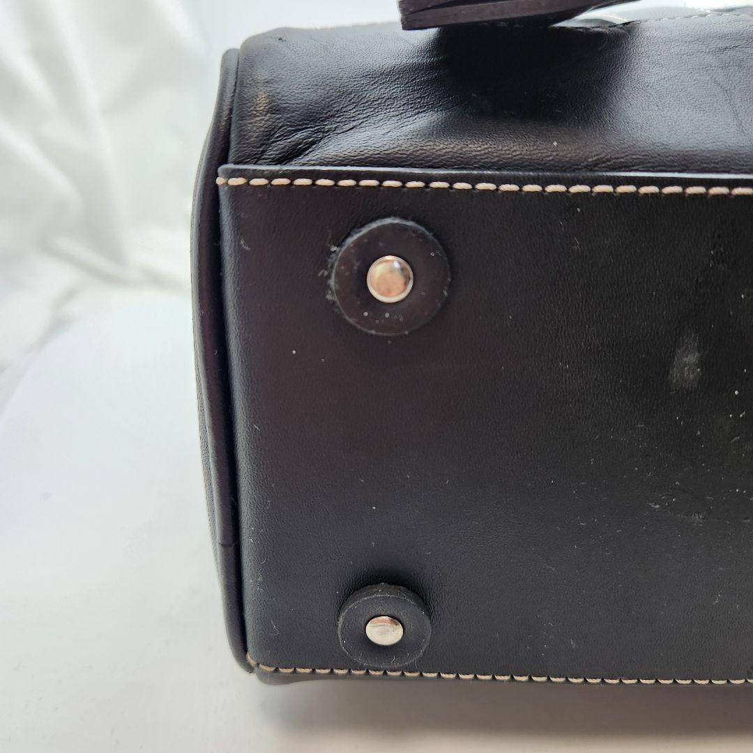 COACH　シグネチャー　キャンバス　ショルダーバッグ　黒　ブラック6097