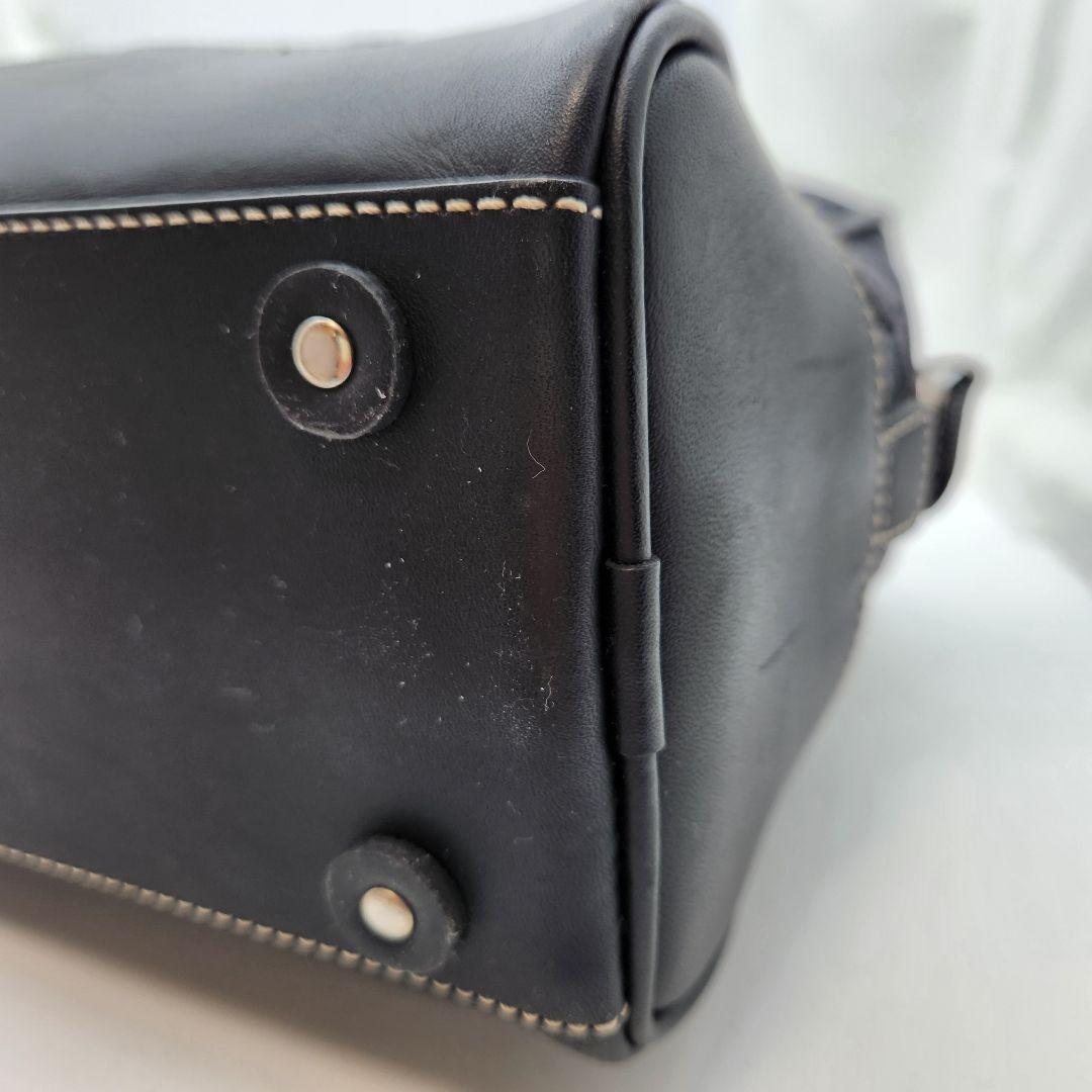 COACH　シグネチャー　キャンバス　ショルダーバッグ　黒　ブラック6097