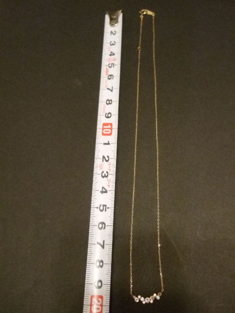 ベリテ　キレイニ　マルチカラーネックレス　VERITE QIREINI K10