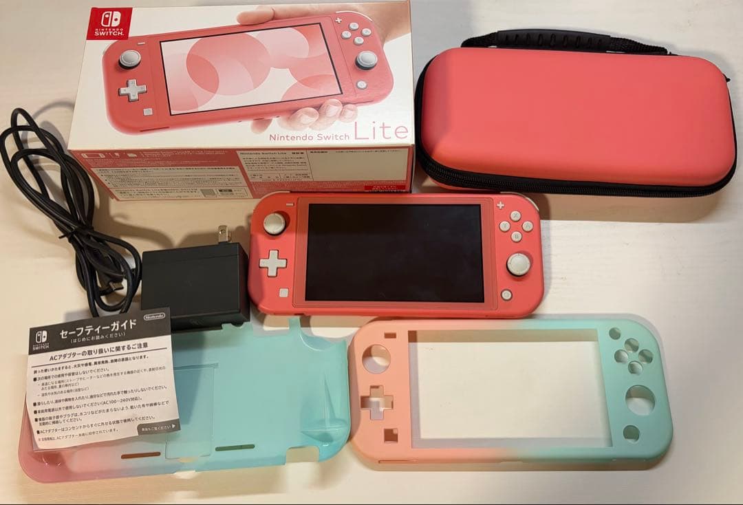【動作確認◎】Nintendo Switch Lite ピンク 本体