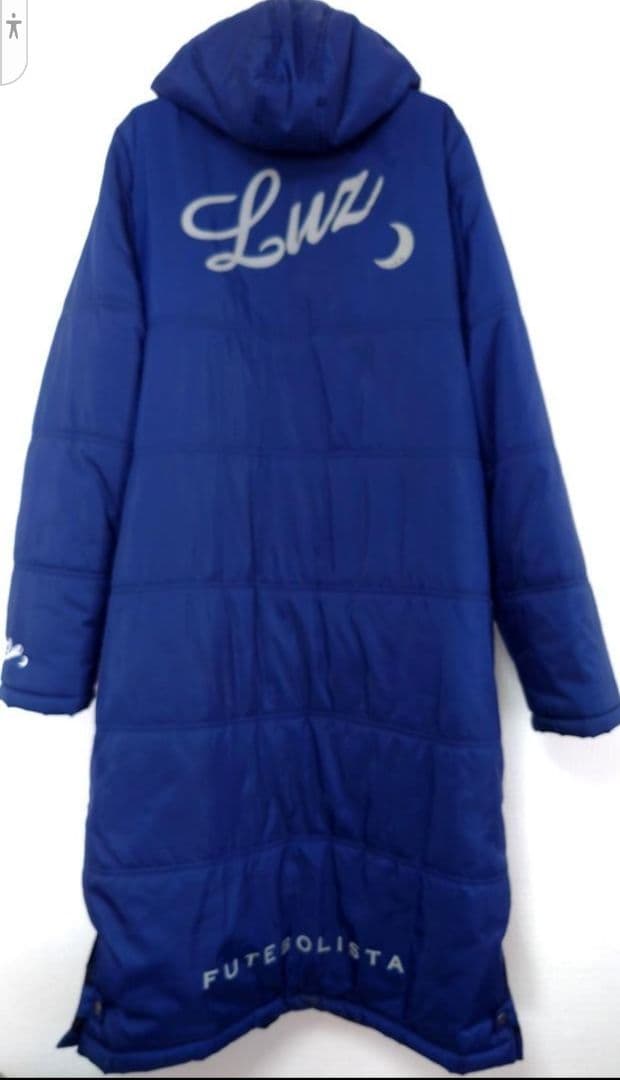 m*i様 美品　ルースイソンブラ　ネイビー フード付き ベンチコート　L