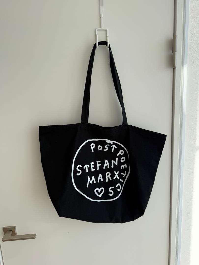 Stefan Marx トートバッグ 黒 post poetics