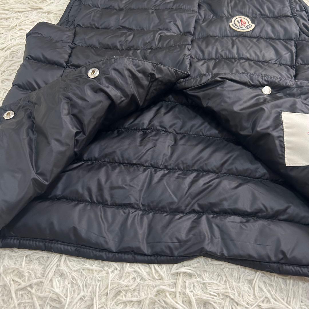 美品✨MONCLER LIANE ライトダウンベスト 1 ナイロン ブラック
