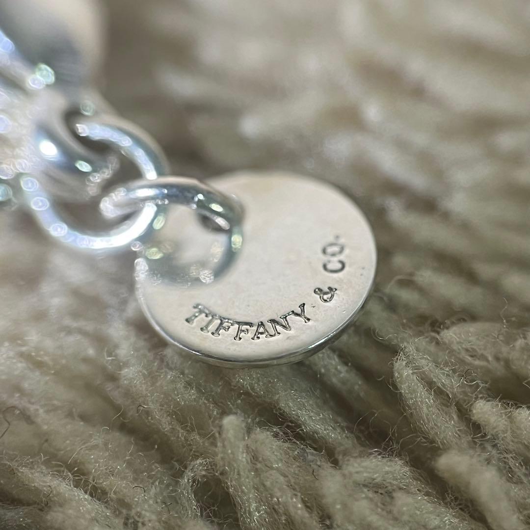 美品 ティファニー TIFFANY&CO リターントゥ オーバルタグ ネックレス