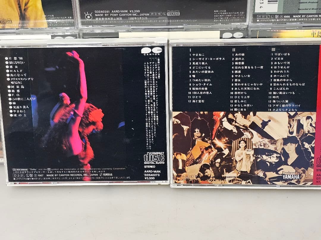 レアアイテム良好品/中島みゆきCD-BOX 1976～1983/10枚組＋9枚