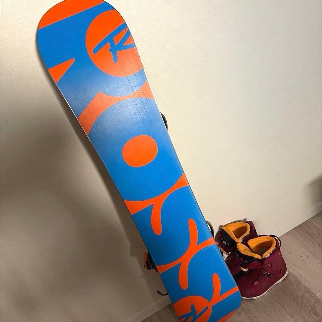 【美品】スノーボード　ROSSINOL ビンディング、スノボブーツ等４点セット