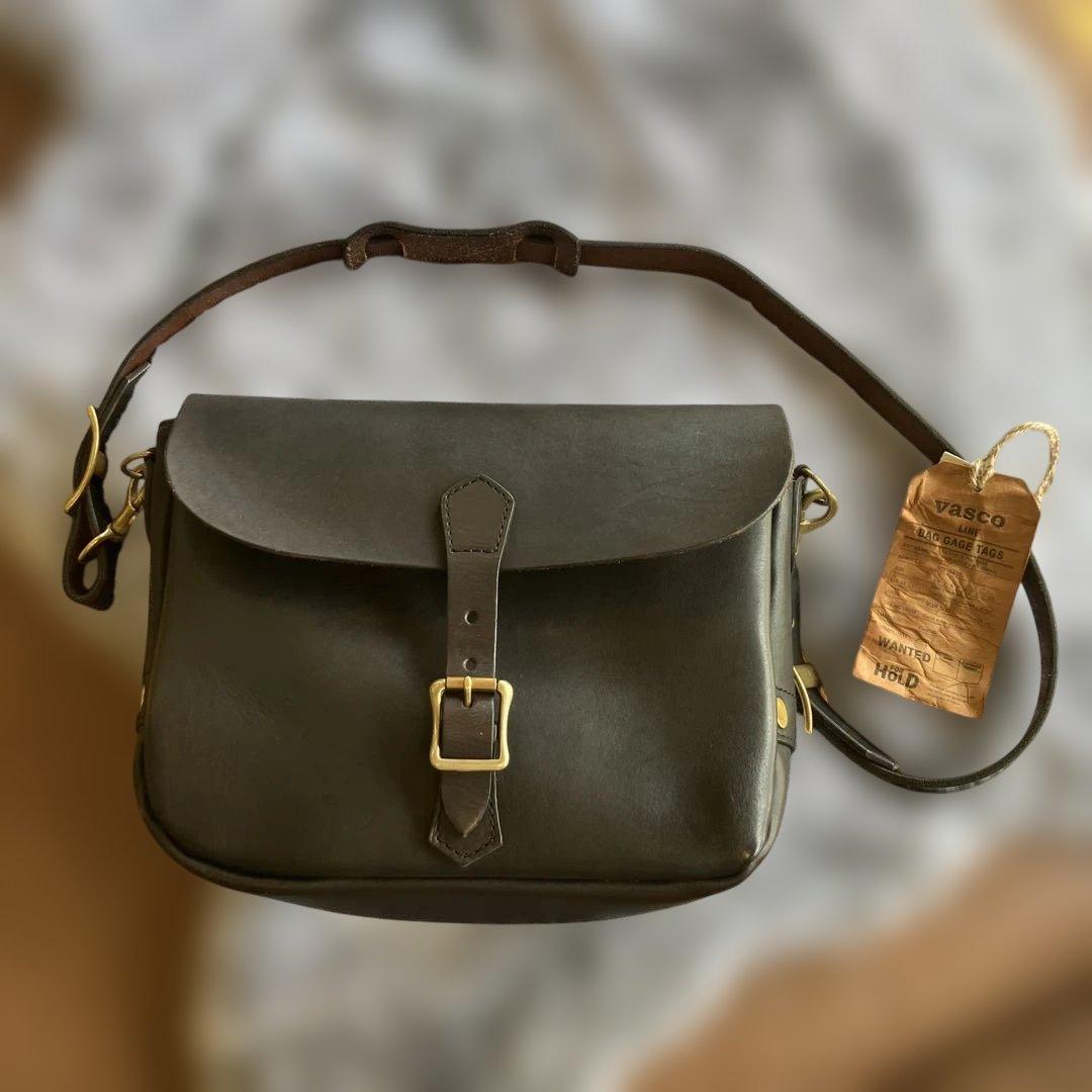 Vasco ヴァスコ　レザーポストマンバック　small