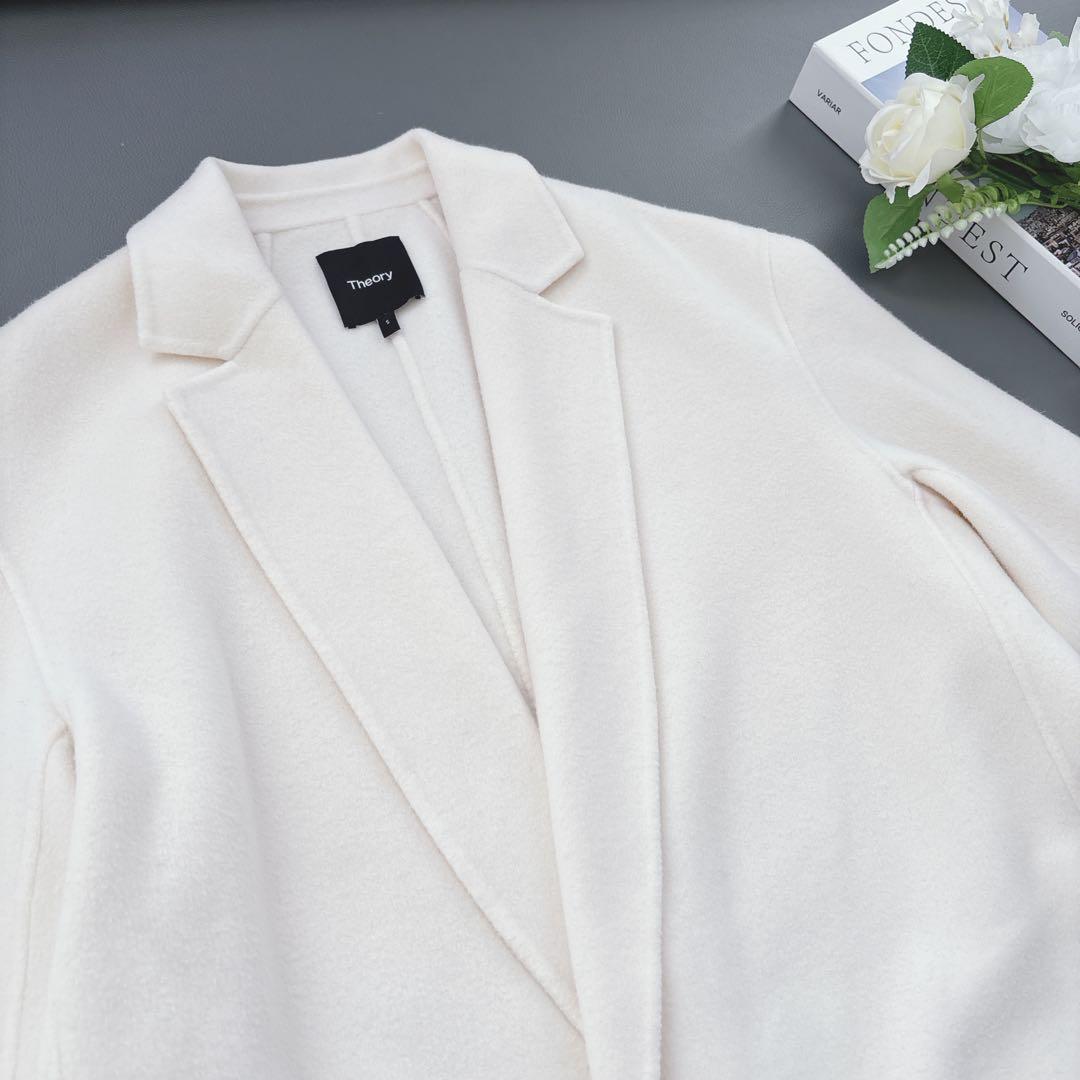 ya-ko♡ 様　23AW セオリー ダブルフェイス ロングコート カシミヤ混