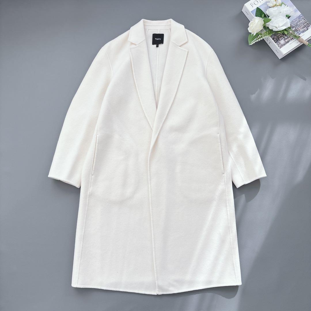 ya-ko♡ 様　23AW セオリー ダブルフェイス ロングコート カシミヤ混