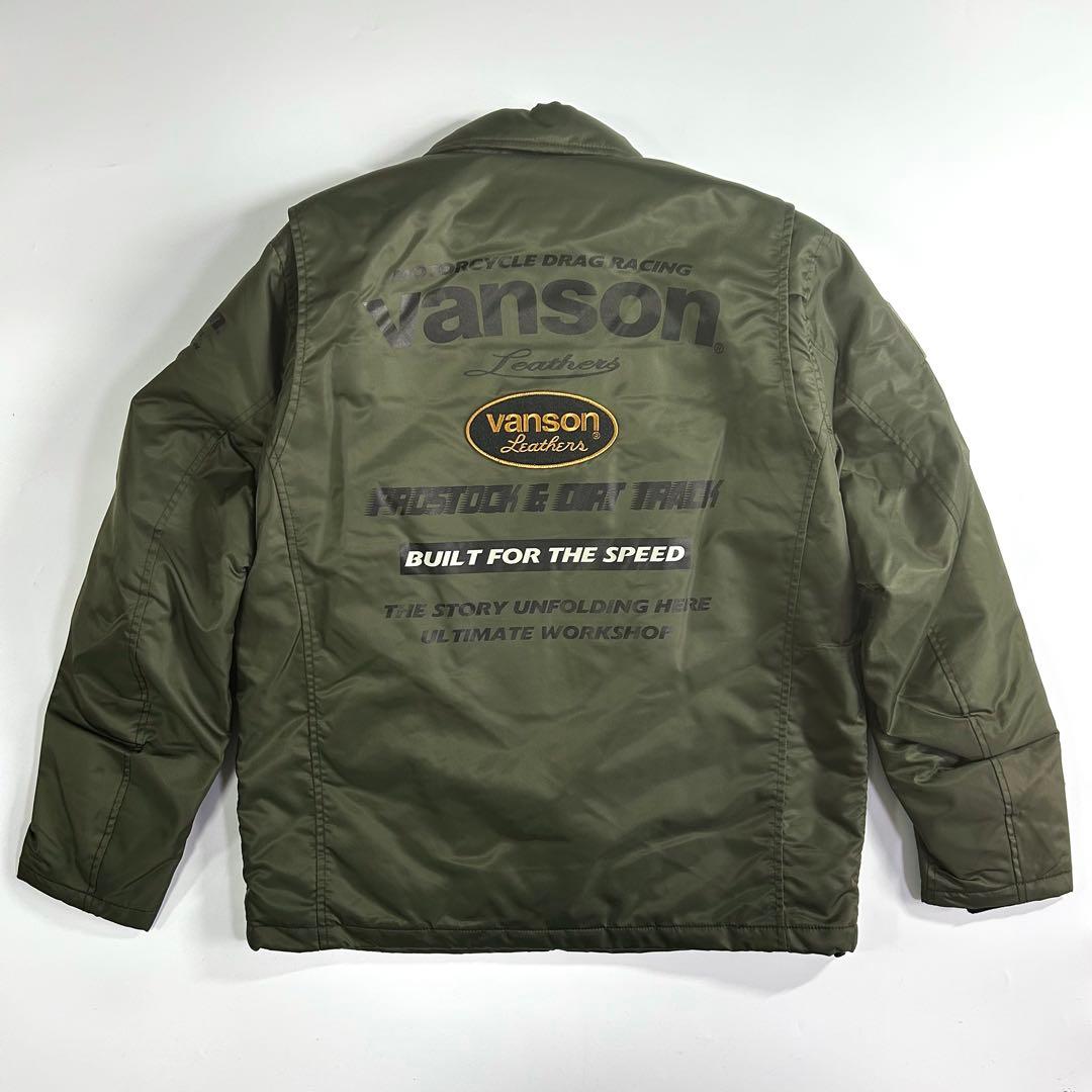 VANSON TVS2509W KH ジャケット 防寒/防風/防水 アメリカン