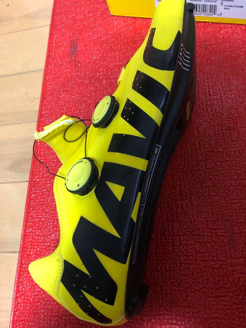 限定 Mavic Cosmic Pro LTD イエロー 28cm マヴィック