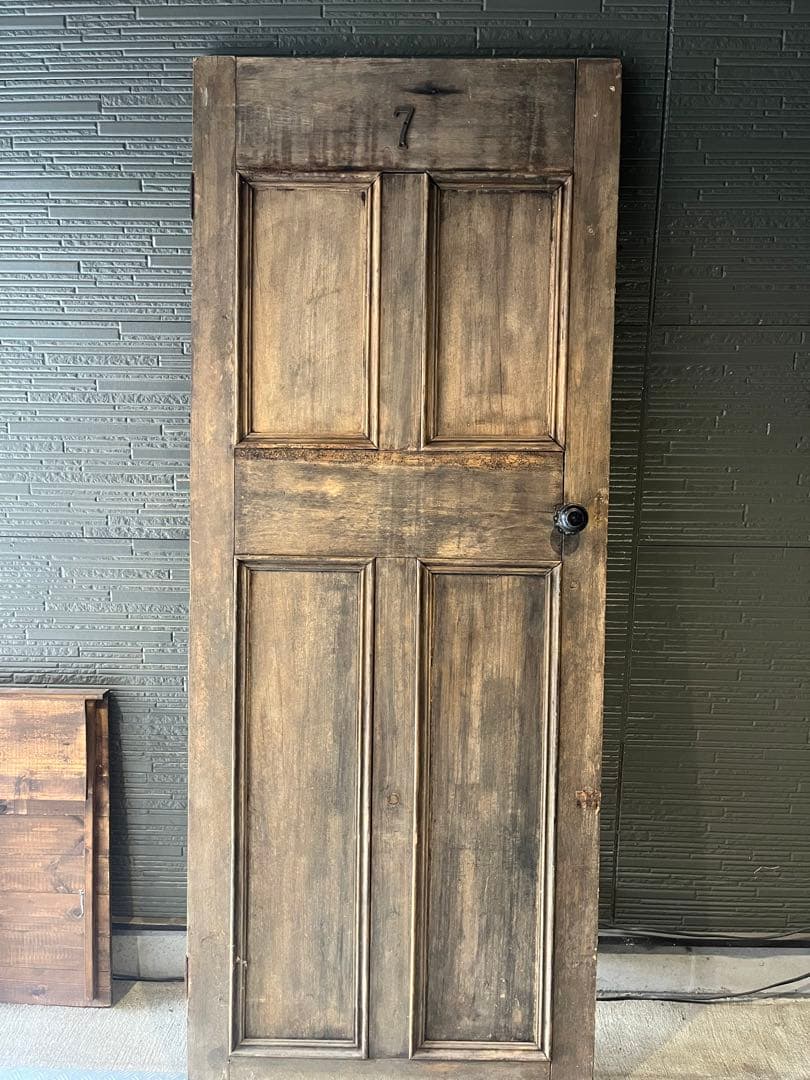 アンティーク木製ドア 7番