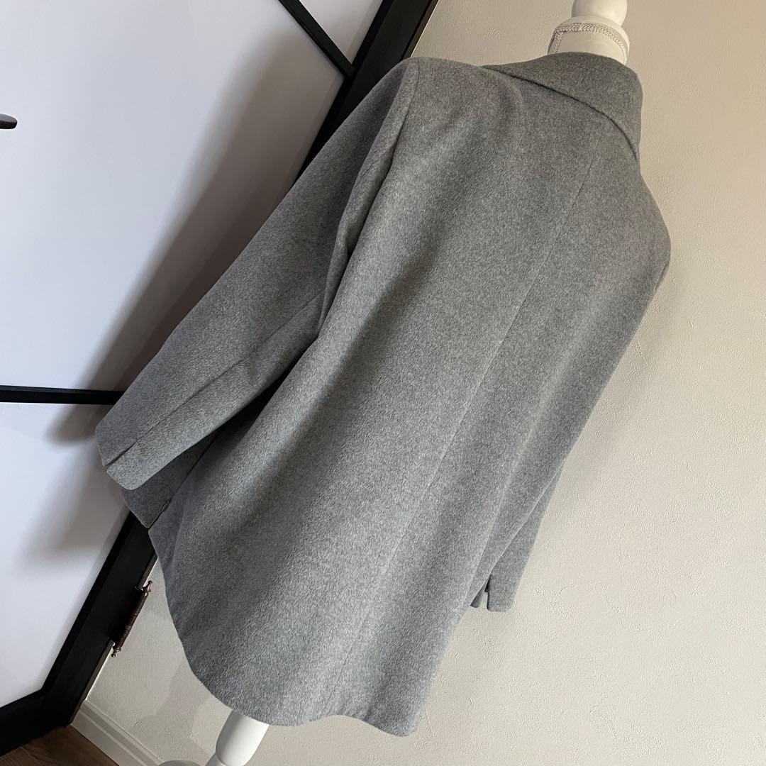 専用　KIYOKO TAKASE アンゴラ　ウール　ダブルコート　ピーコート