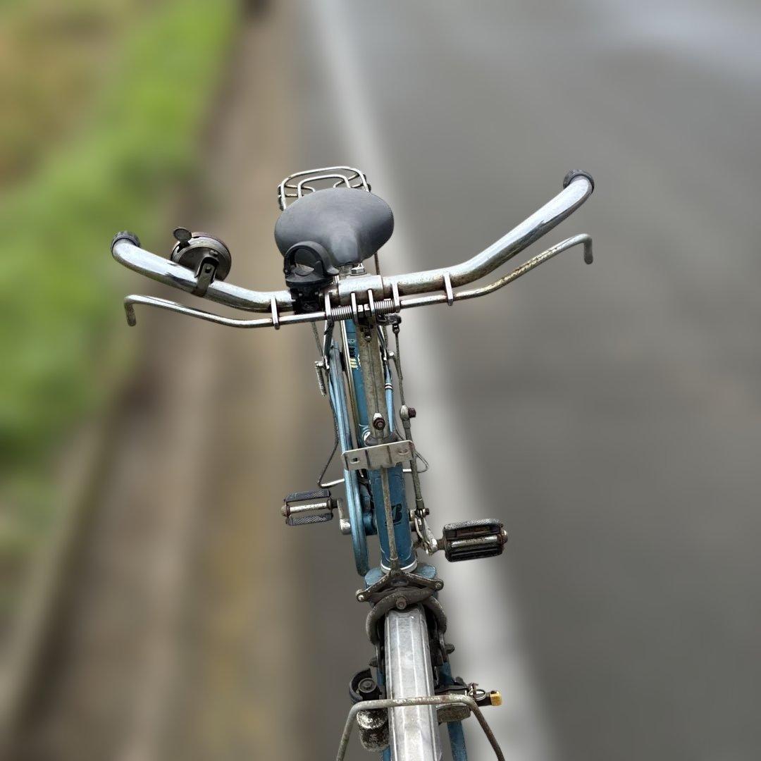 レトロ昭和の自転車、￼￼配達。送料込みで