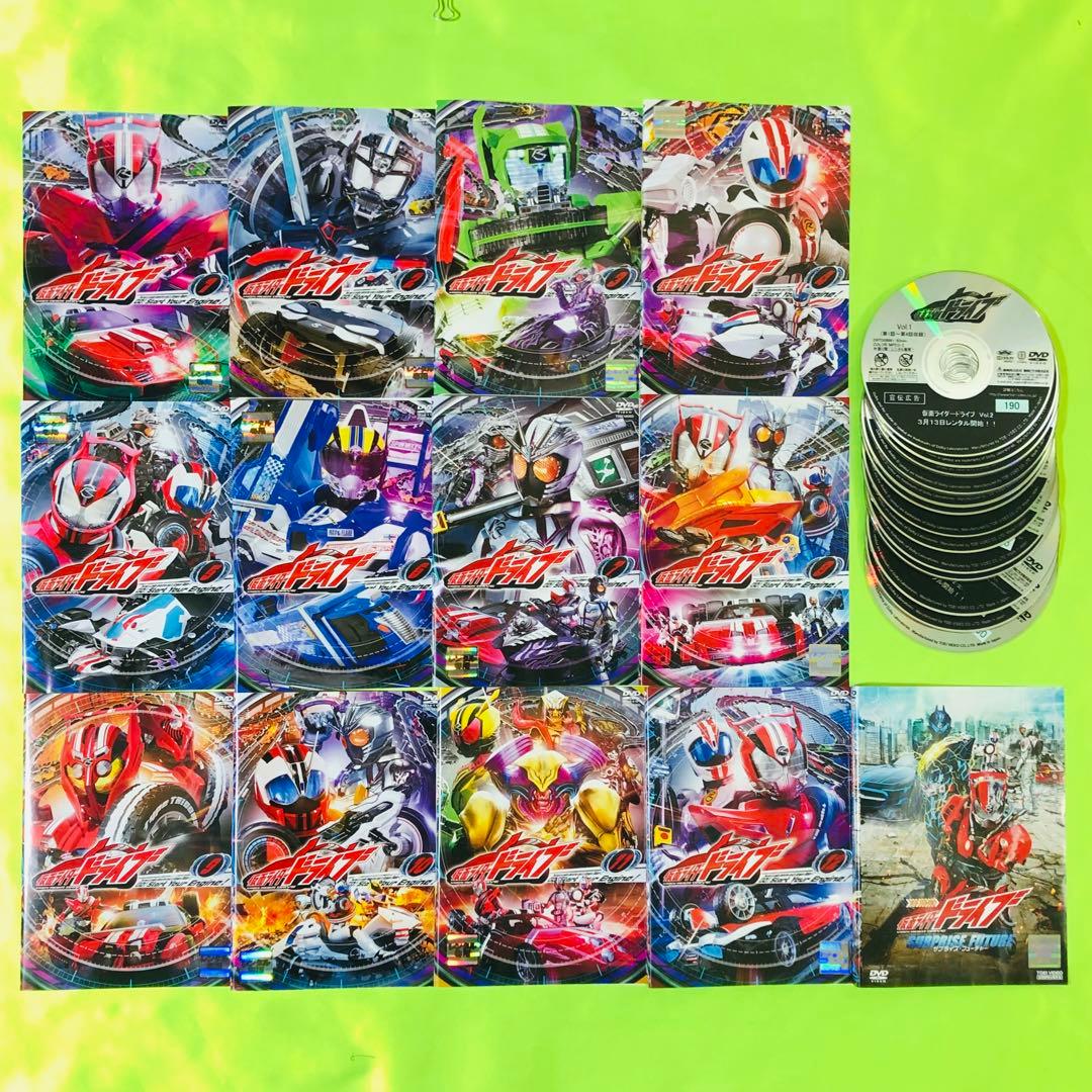 仮面ライダードライブ　DVD全巻セット　劇場版付き　全13枚セット　竹内涼真