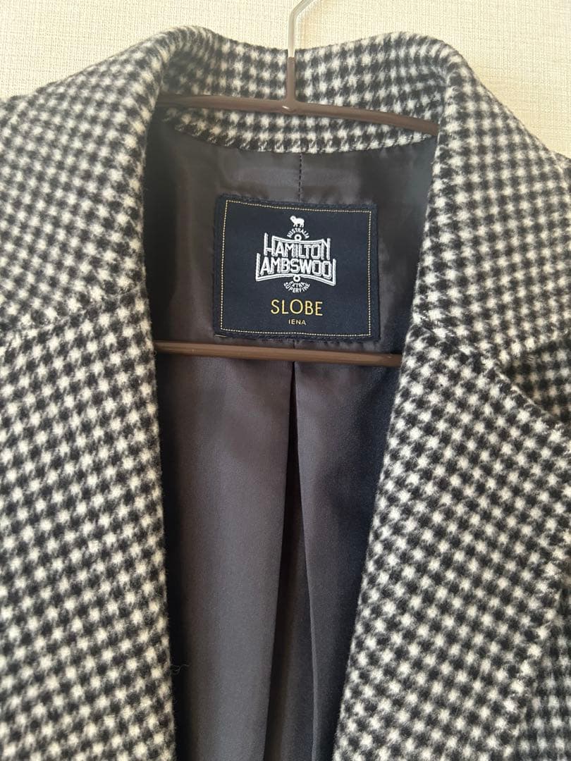 SLOBE IENA⭐︎HAMILTONダブルフェイスウールロングコート