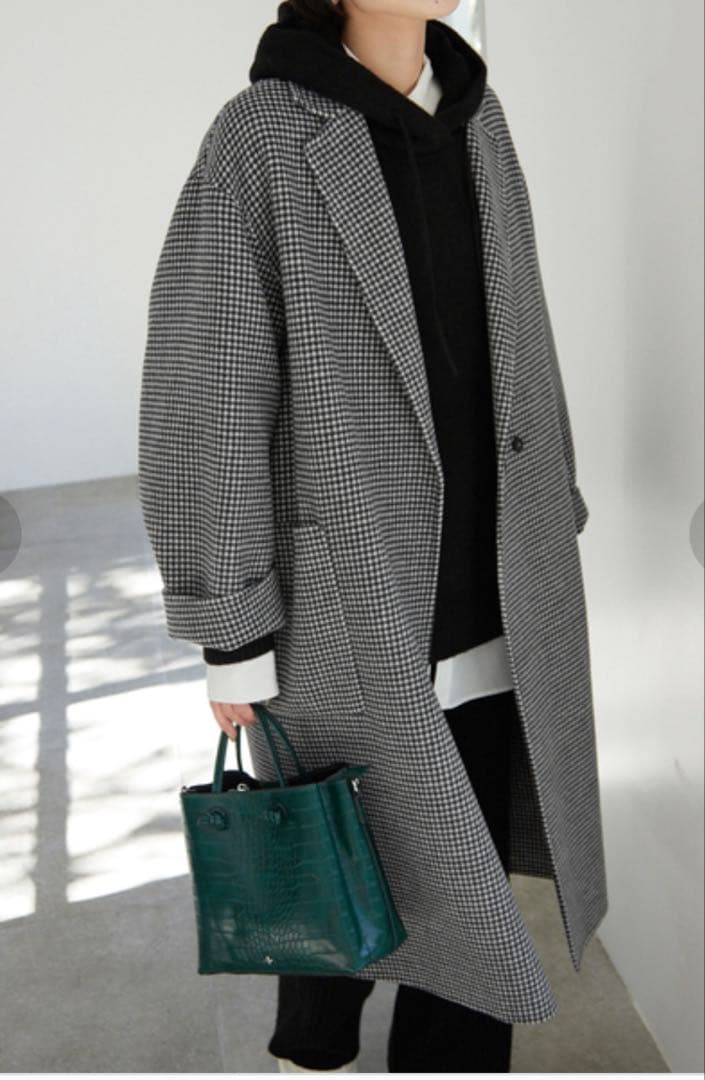 SLOBE IENA⭐︎HAMILTONダブルフェイスウールロングコート